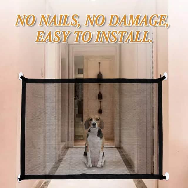 Dog Gate Clever Mesh Dog Fence